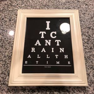 SALE!  Crow It Can’t Rain All The Time Framed Art